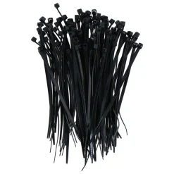 Kabelbinder Set 10 cm 100 Stk. schwarz