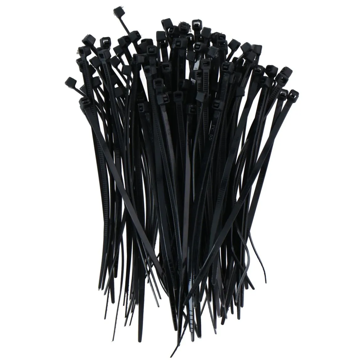 Kabelbinder Set 10 cm 100 Stk. schwarz