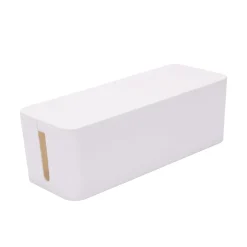 Kabelbox gross weiss