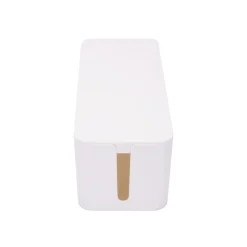 Kabelbox gross weiss