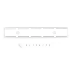 Kabelkanal für Pult 109 x 20 cm weiss