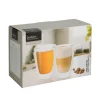 Kaffeeglas doppelwandig 2er Set 350 ml