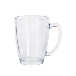 Kaffeeglas Teeglas mit Henkel 4er Set 400 ml
