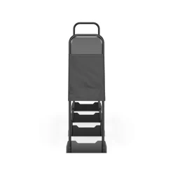 Kaminholzregal mit Abdeckung HELM 386 x 36 x 117 cm schwarz