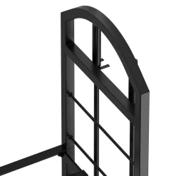 Kaminholzregal mit Kaminbesteck 40 x 30 x 74 cm