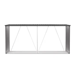 Kaminholzregal Outdoor 330 x 84 x 152 cm