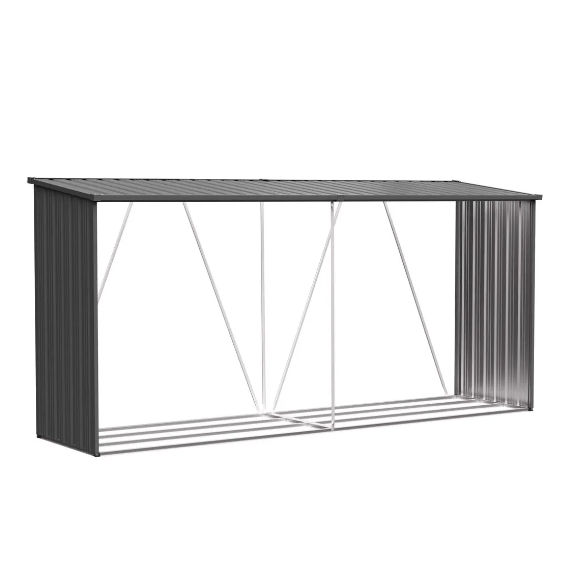 Kaminholzregal Outdoor 330 x 84 x 152 cm