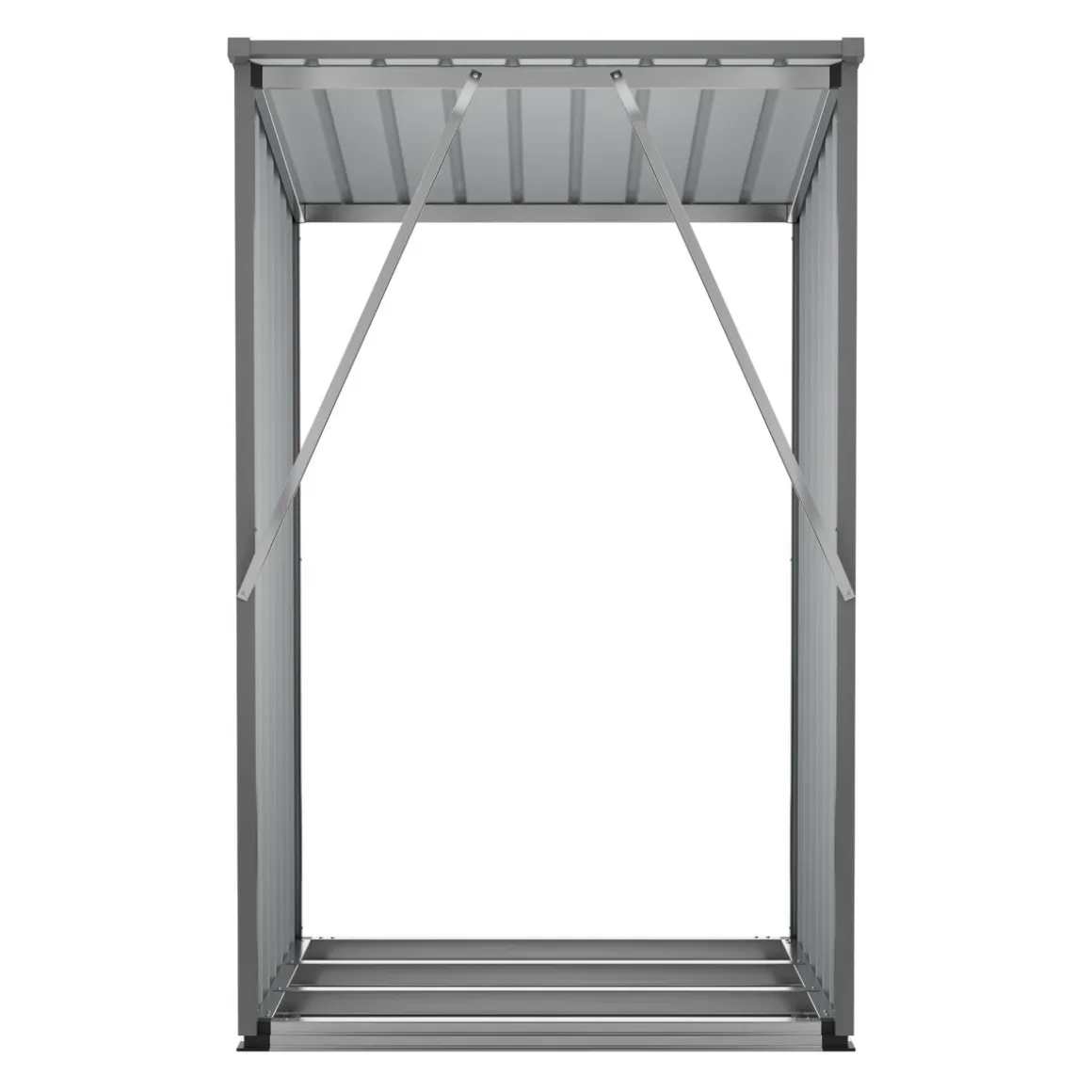 Kaminholzregal Outdoor 100 x 83 x 154 cm