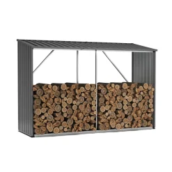 Kaminholzregal Outdoor 230 x 83 x 150 cm