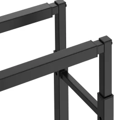 Kaminholzregal verstellbar 60 x 25 x 150 cm