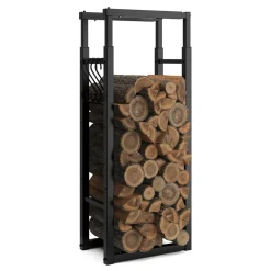 Kaminholzregal verstellbar 60 x 25 x 150 cm