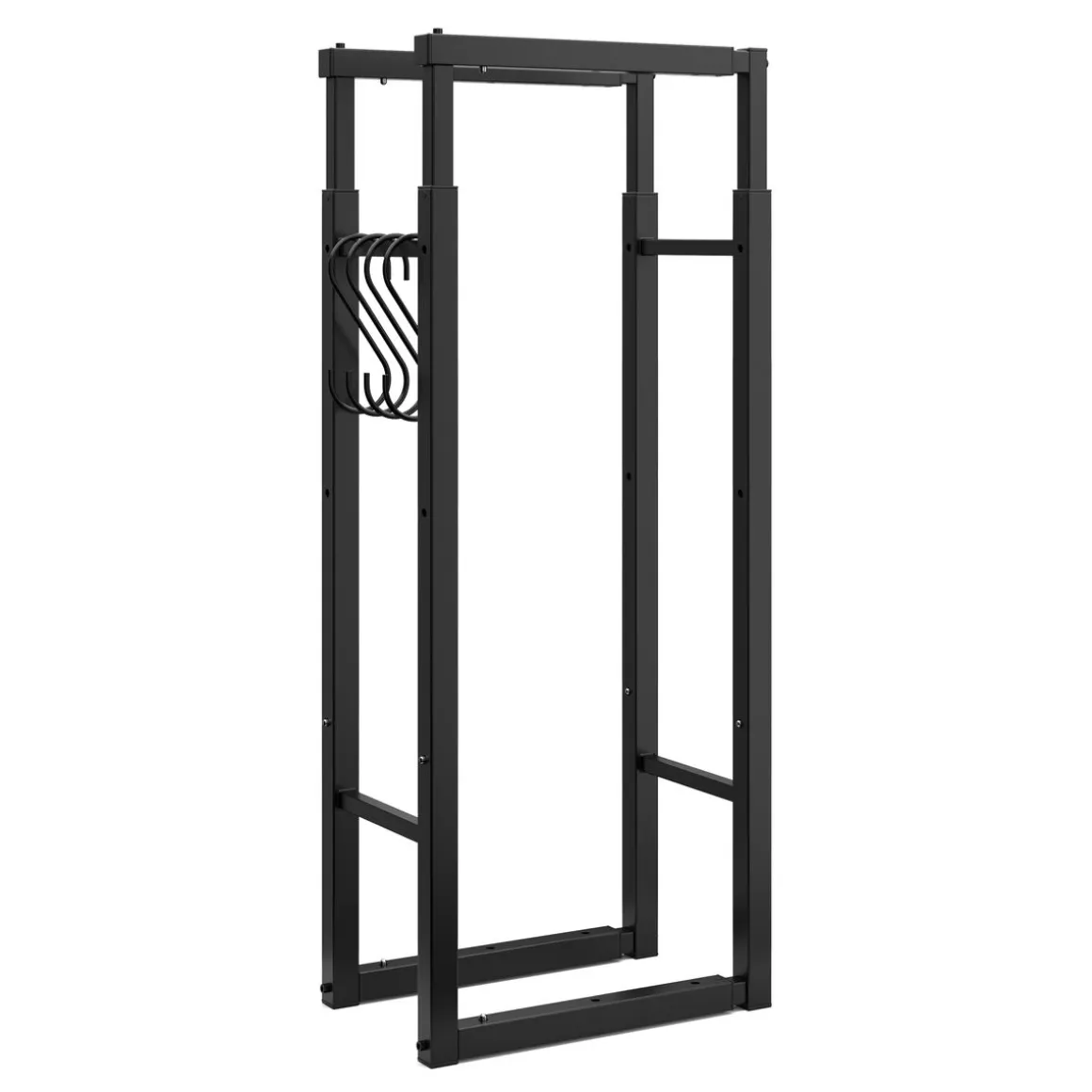 Kaminholzregal verstellbar 60 x 25 x 150 cm