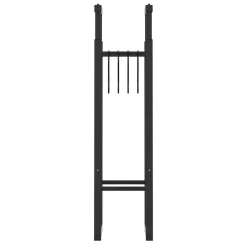 Kaminholzregal verstellbar 60 x 25 x 150 cm