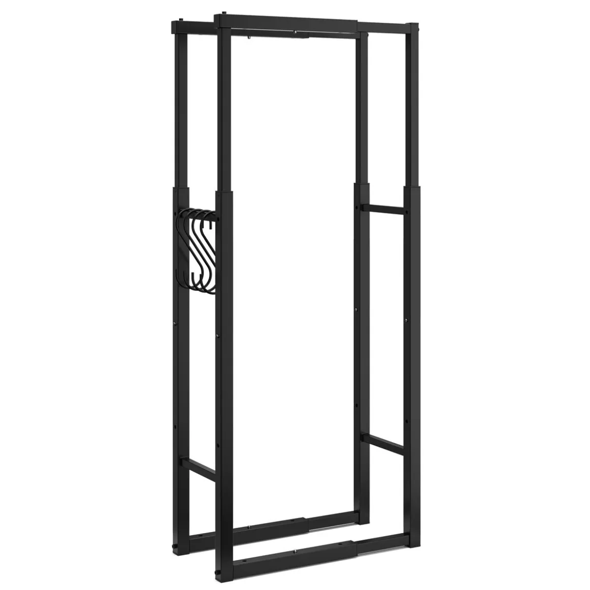 Kaminholzregal verstellbar 60 x 25 x 150 cm