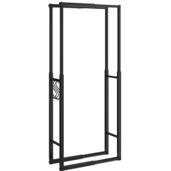 Kaminholzregal verstellbar 60 x 25 x 150 cm