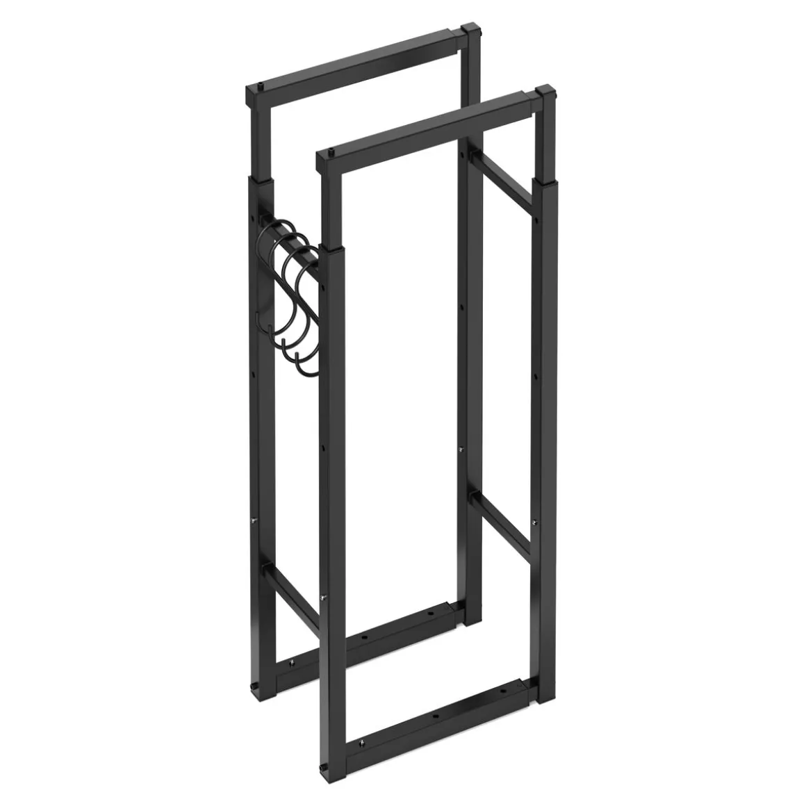 Kaminholzregal verstellbar 60 x 25 x 150 cm