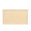 Kaninchen Meerschweinchen Haus Holz 40 x 31 x 23 cm natur