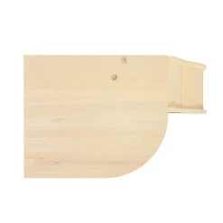 Kaninchen Meerschweinchen Haus Holz 60 x 37 x 20 cm natur