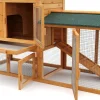 Kaninchenstall HAZEL 147 x 53 x 86 cm