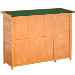 Kaninchenstall Holz BUNLO 145 x 52 x 107 cm