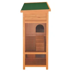 Kaninchenstall Holz BUNLO 145 x 52 x 107 cm