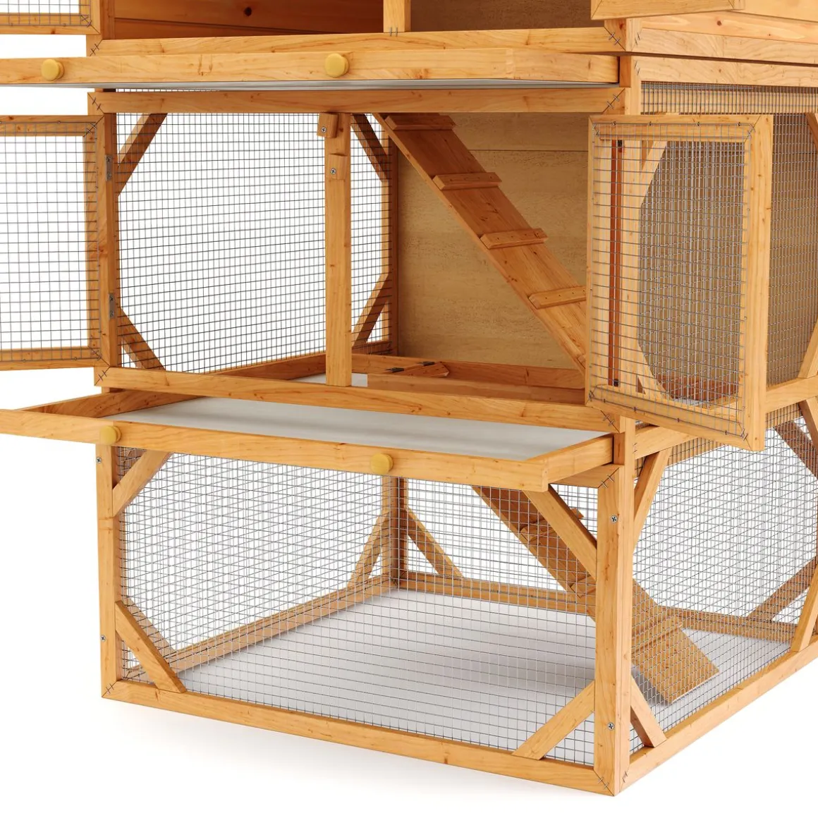 Kaninchenstall HOPPY 95 x 80 x 160 cm