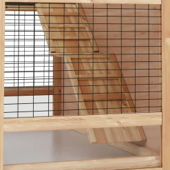 Kaninchenstall RAMBO doppelstöckig 115 x 60 x 118 cm