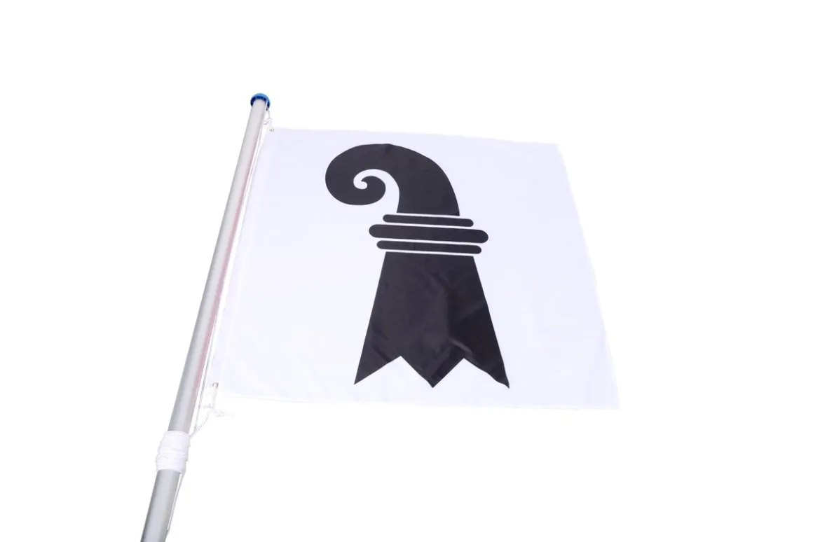Kantonsflagge Basel-Stadt 120 x 120 cm