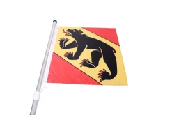 Kantonsflagge Bern 120 x 120 cm