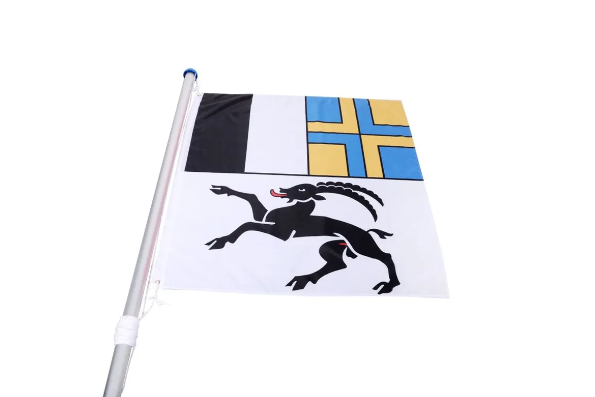 Kantonsflagge Graubünden 120 x 120 cm | GONSER.CH