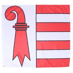 Kantonsflagge Jura 120 x 120 cm