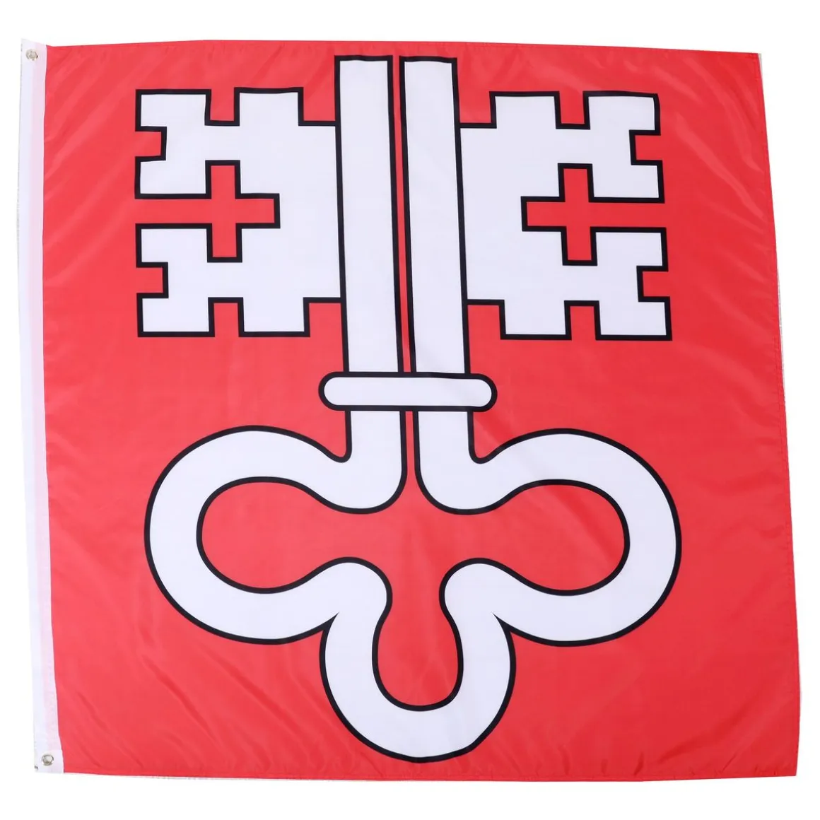 Kantonsflagge Nidwalden 120 x 120 cm