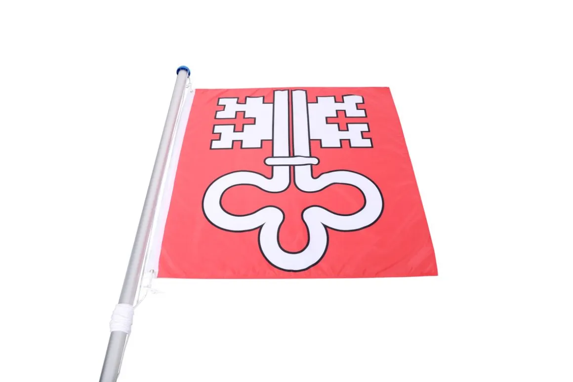 Kantonsflagge Nidwalden 120 x 120 cm