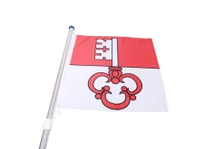 Kantonsflagge Obwalden 120 x 120 cm