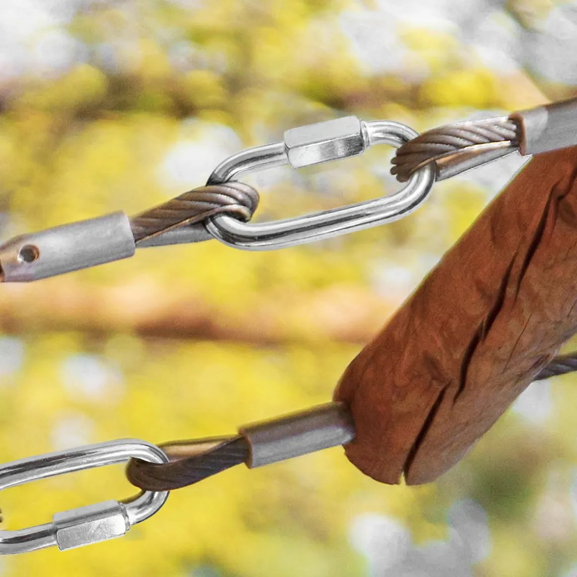 Karabiner Stahl 1 cm 2er Set