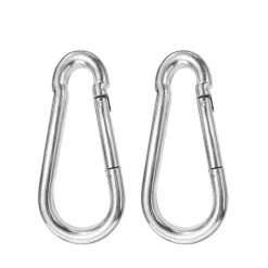 Karabiner Stahl 14 cm 2er Set