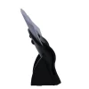 Kartenhalter 21 x 10 cm schwarz