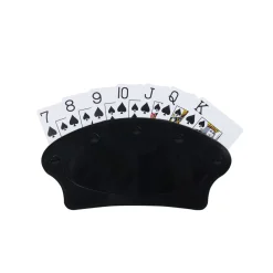 Kartenhalter 21 x 10 cm schwarz