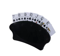 Kartenhalter 21 x 10 cm schwarz