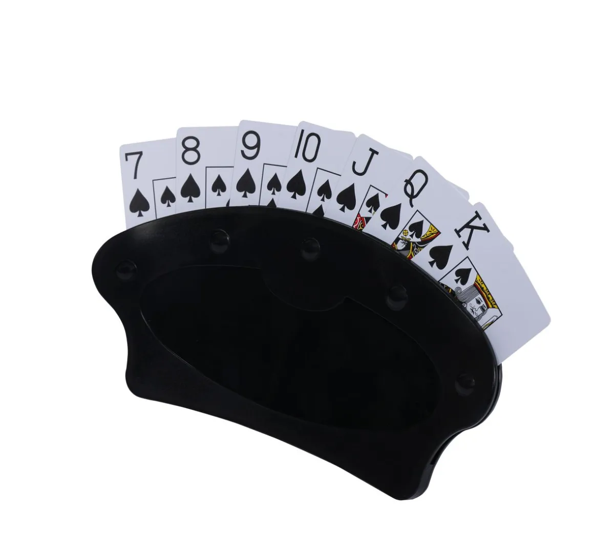 Kartenhalter 21 x 10 cm schwarz