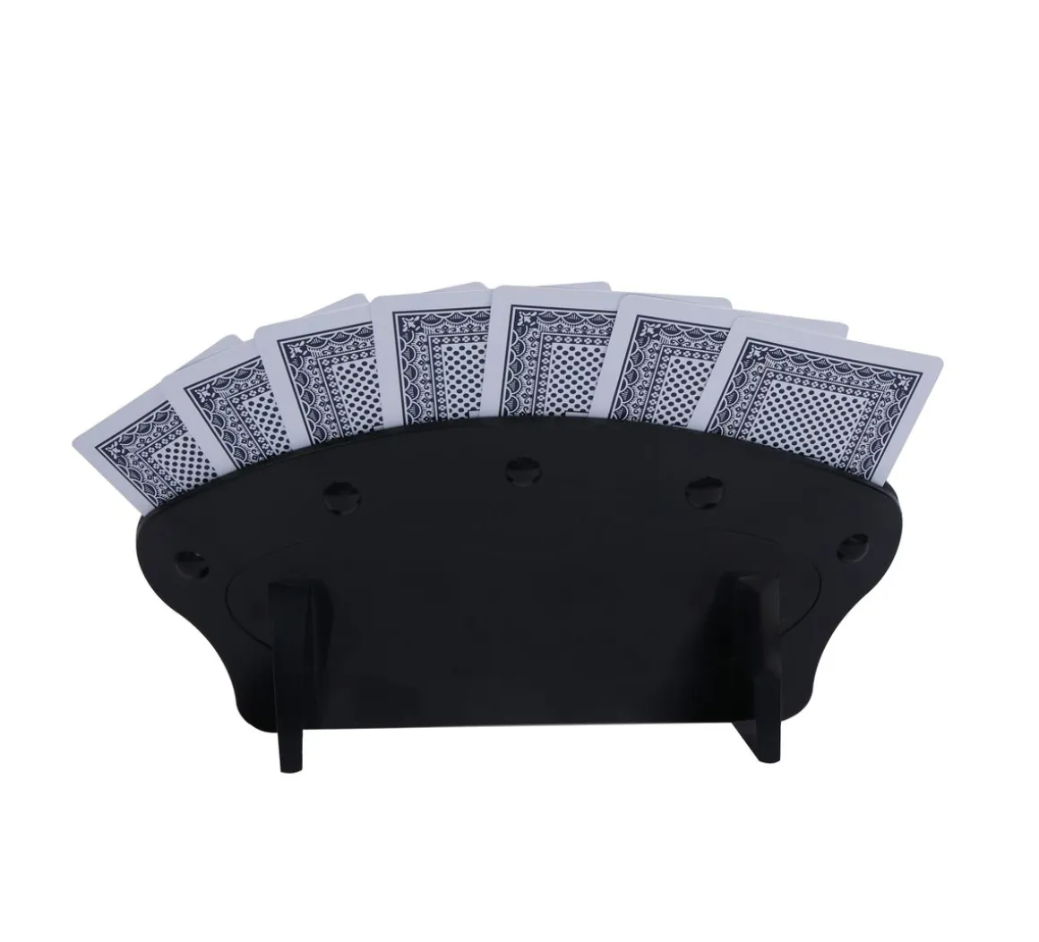 Kartenhalter 21 x 10 cm schwarz