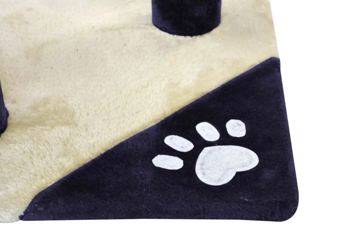 Katzenbaum BAGHIRA 112 cm blau/beige