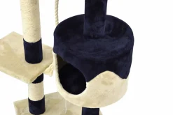 Katzenbaum BAGHIRA 112 cm blau/beige