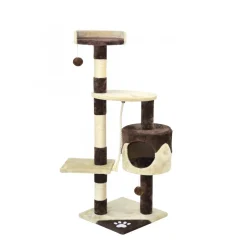 Katzenbaum BAGHIRA 112 cm braun/beige