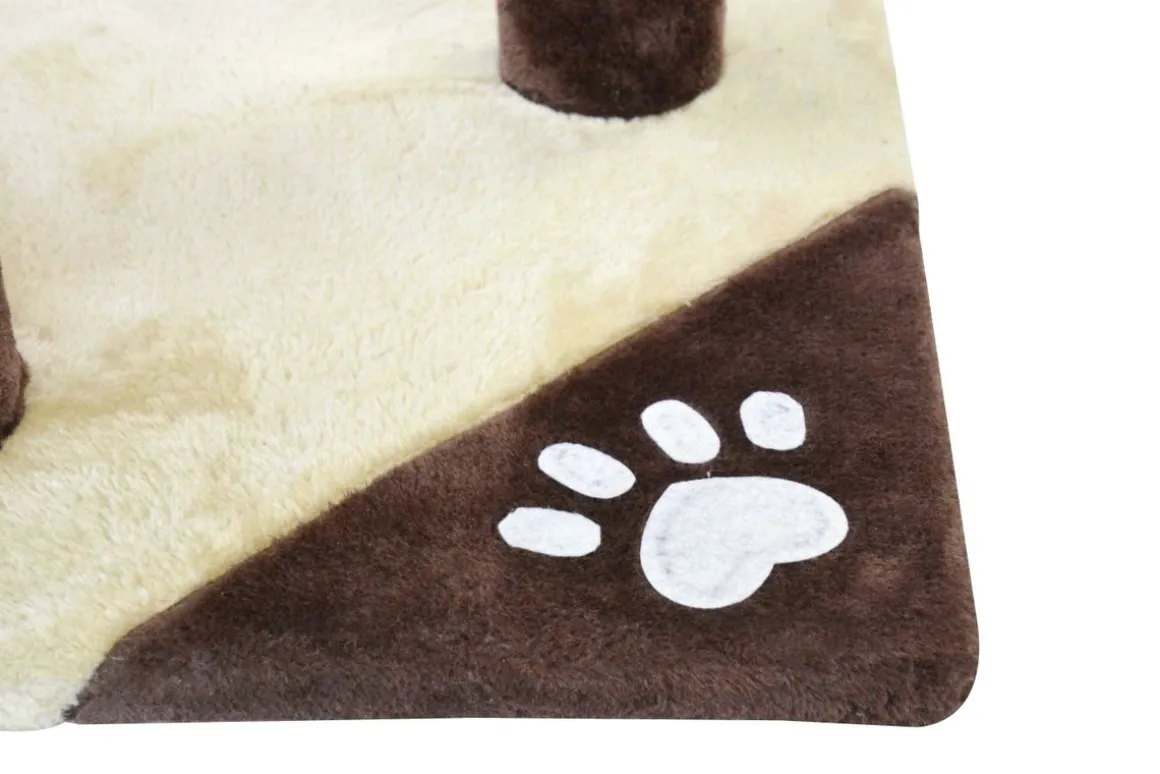 Katzenbaum BAGHIRA 112 cm braun/beige