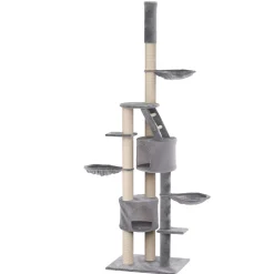 Katzenbaum BALU 265 cm grau