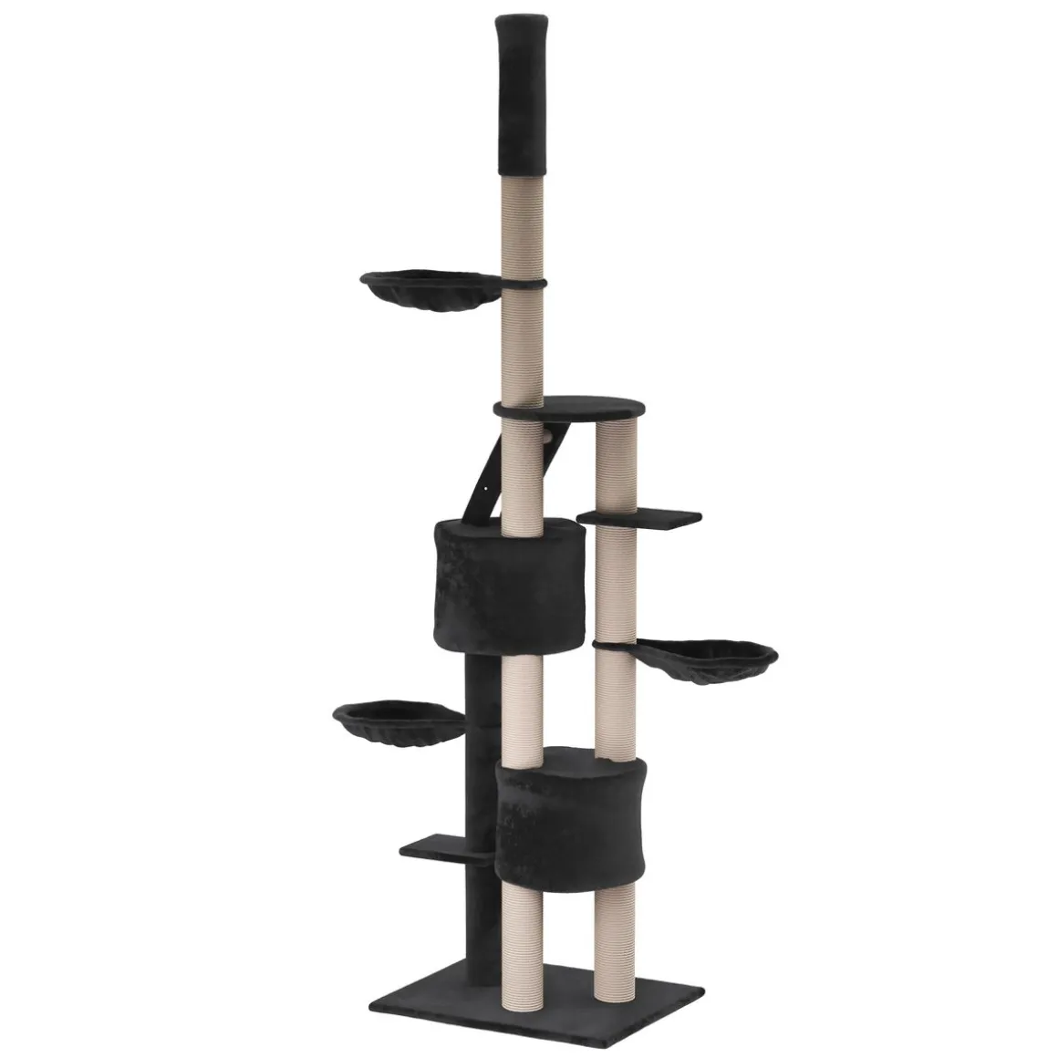 Katzenbaum BALU 265 cm schwarz
