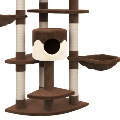 Katzenbaum BLACKY 210 cm braun