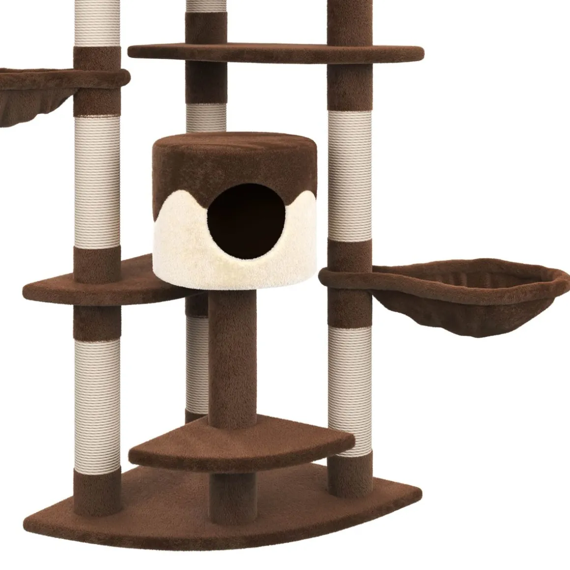 Katzenbaum BLACKY 210 cm braun