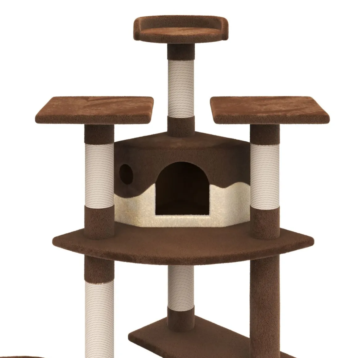 Katzenbaum BLACKY 210 cm braun